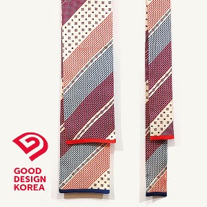 [GD] Taegeuk Double-Sided Silk Scarf Good Design Twillie